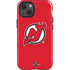 NHL New Jersey Devils Solid Background iPhone 15 Impact Case